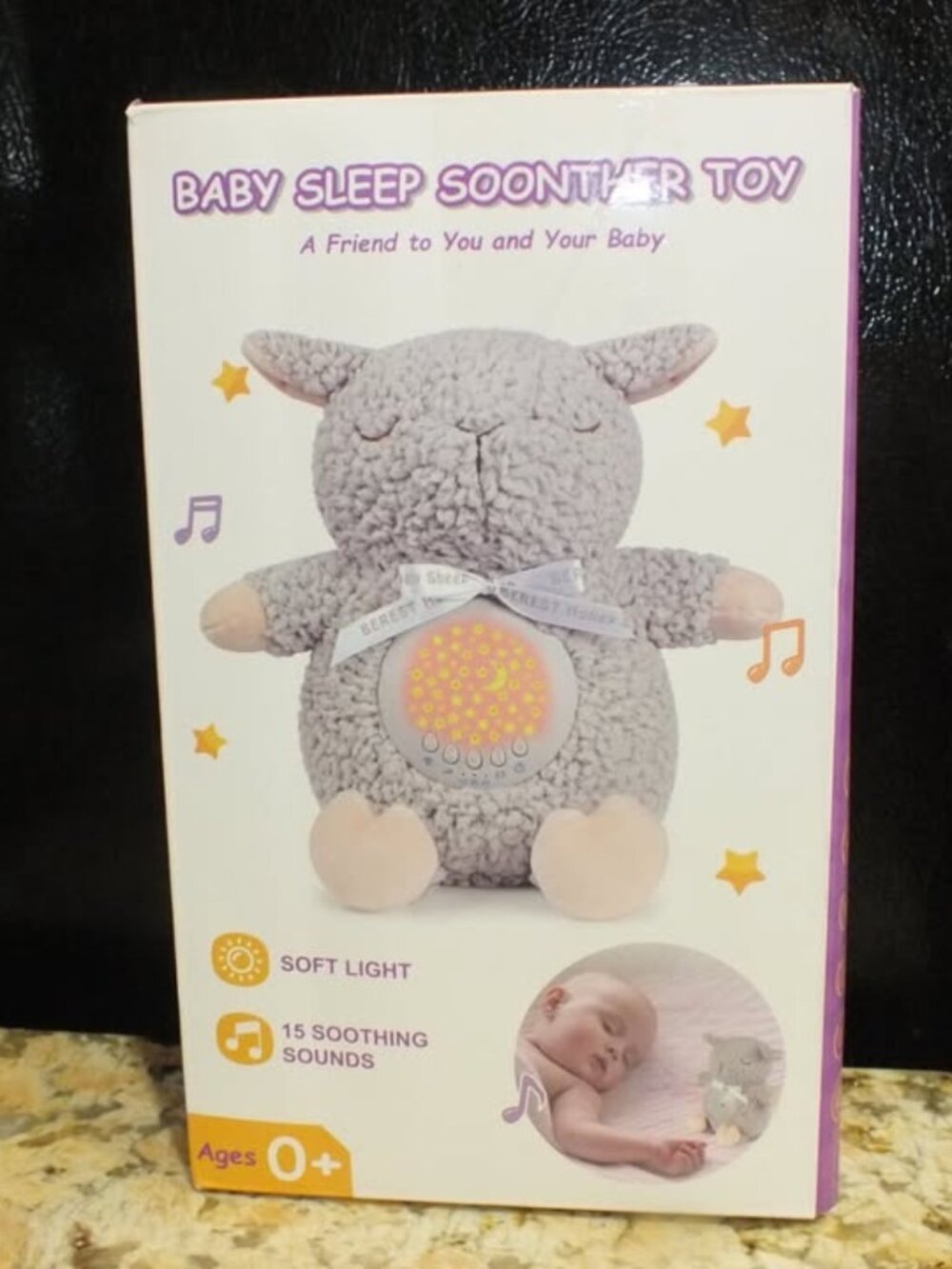 BEREST BABY SLEEP SOOTHER SWEET BUNNY, LULLABIES & NIGHT LIGHT PROJECTOR